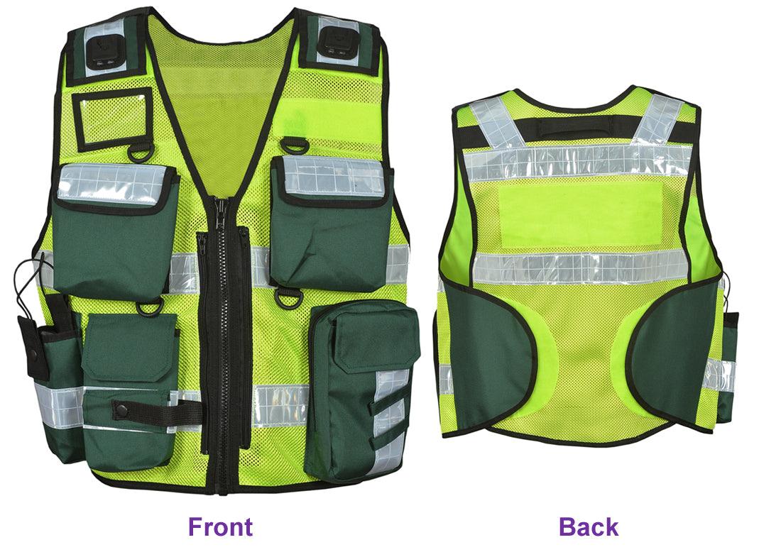 8503 High Visibility Security Vest, Hi Viz Dog Handler Vest, Multi-fun –  Starkbull Hi Vis Vests