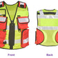 8504 High Visibility Security Vest, Multi-function Hi Viz Tactical Vest, Hi Viz Dog Handler Vest - Starkbull