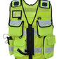 8513 Yellow High Viz Security Vest, High Visibility Dog Handler Vest, Multi-function Tactical Vest - Starkbull