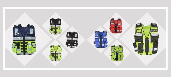 Hi vis security vests tactical vests dog handler vests